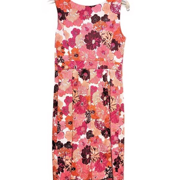 Liberty of London for Target Pink Floral Retro Sheath Dress, size 4. - Picture 4 of 4